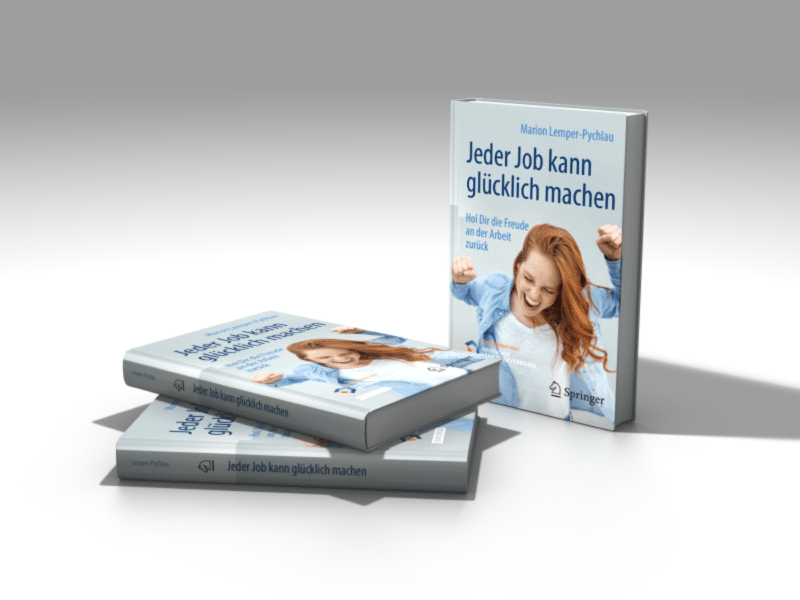 Wie entsteht Arbeitsfreude? Diesem Thema widmet sich das neue Buch "Jeder Job kann glücklich machen" von Marion-Lemper-Pychlau.