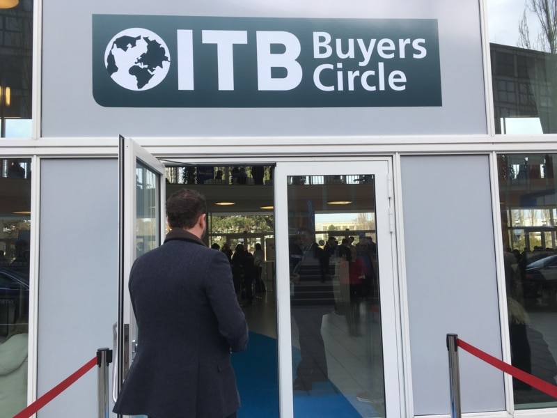 ITB Berlin Buyers Circle: Geschäfte mit und an den Reisen gehören natürlich traditionell zur Tourismus Börse.