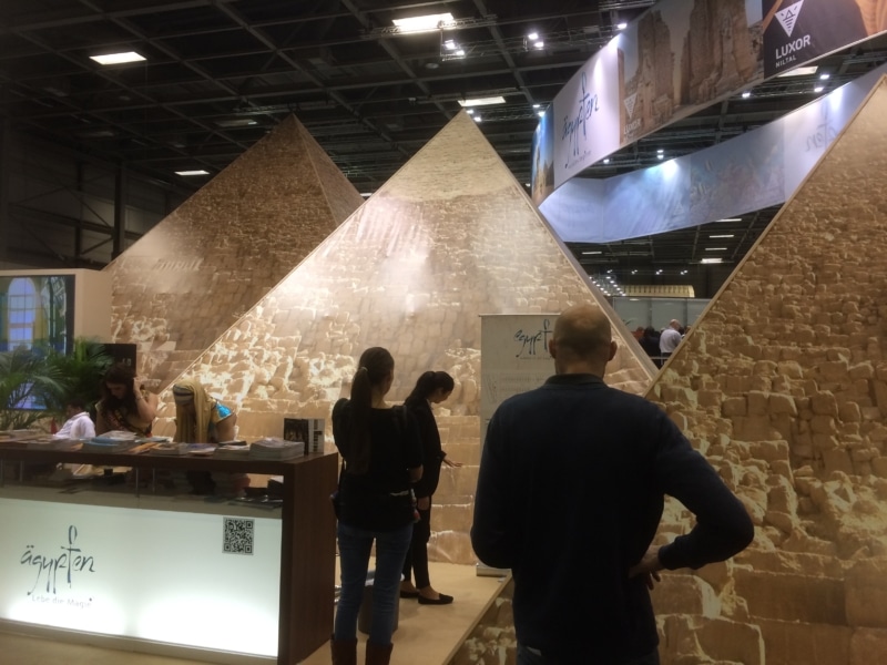 Ägypten ist mit seinen Pyramiden immer wieder ein Hingucker auf der ITB Berlin.