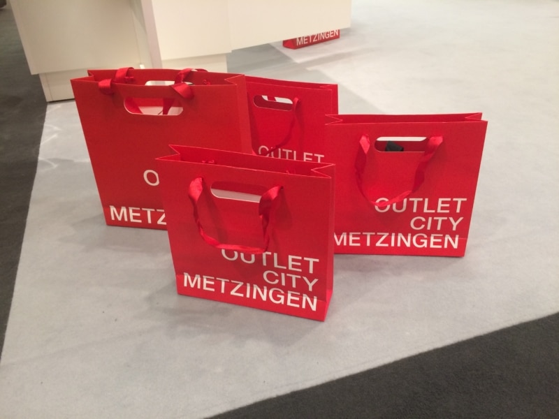 Wirtschaftsfaktor ITB Berlin: Auch deutsche Kurzziele, wie hier das Outlet City Metzingen präsentieren sich und ihr Shopping Erlebnis.