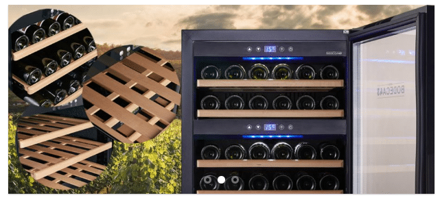 Mit einem Weinkühlschrank kann sich das Aroma des Weins entfalten. Mit einem Weinkühlschrank kann sich das Aroma des Weins entfalten.