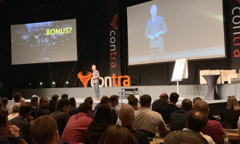 Dirk Kreuter - ein Top-Speaker auf dem Podium der Contra Konferenz.