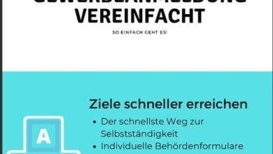 Eine Gewerbeanmeldung kann auch online erfolgen.