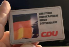 CDU Deutschland Mitgliederausweis