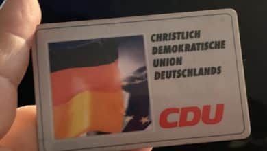 CDU Deutschland Mitgliederausweis