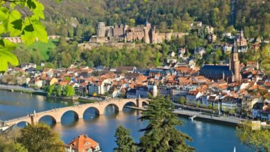 Viele geschäftlich Reisende nach Mannheim und Ludwigshafen übernachten in Heidelberg.