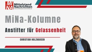 Anstifter für Gelassenheit. Die MiNa Kolumne von Christian Holzhausen.