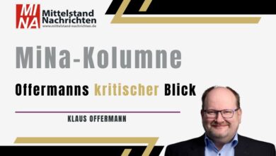Offermanns kritischer Blick. Die MiNa Kolumne von Klaus Offermann.