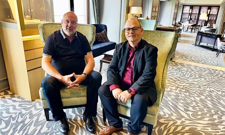 Herausgeber der Mittelstand Nachrichten Sven Oliver Rüsche im Interview mit Fachkräftemagnet Reiner Huthmacher.