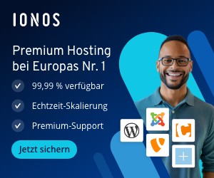 IONOS Premiumpartner mit Support.