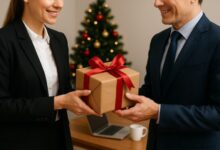 Kundengeschenke zu Weihnachten.