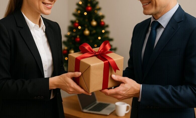 Kundengeschenke zu Weihnachten.