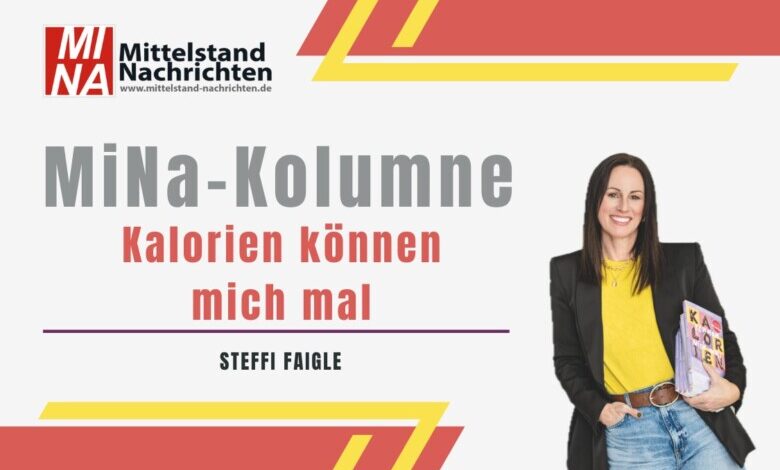 MiNa-Kolumnistin Steffi Faigle schreibt über Gesundheitsthemen. Ihre Kolumne heißt "Kalorien können mich mal".