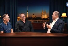 Videoformat: Zukunft der Beratung - WND Salon Wirtschaft. Moderator Falk Al-Omary im Gespräch mit Gerald Wood und Bernd Kiesewetter.