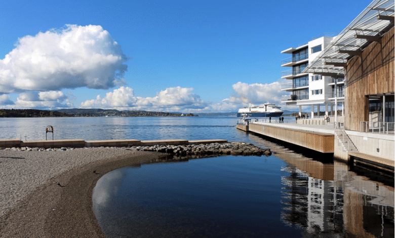Moderne Flachdachfenster.