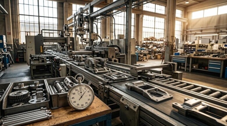 Verschwendung in Produktionsprozessen .