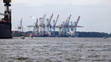 Hamburger Container-Hafen (Archiv)