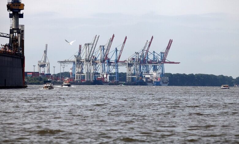 Hamburger Container-Hafen (Archiv)