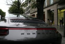 Porsche in der Düsseldorfer Kö (Archiv)