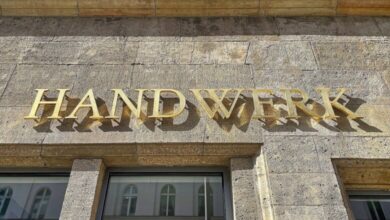 Handwerk-Schriftzug (Archiv)