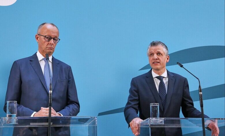 Friedrich Merz und Thorsten Frei (Archiv)