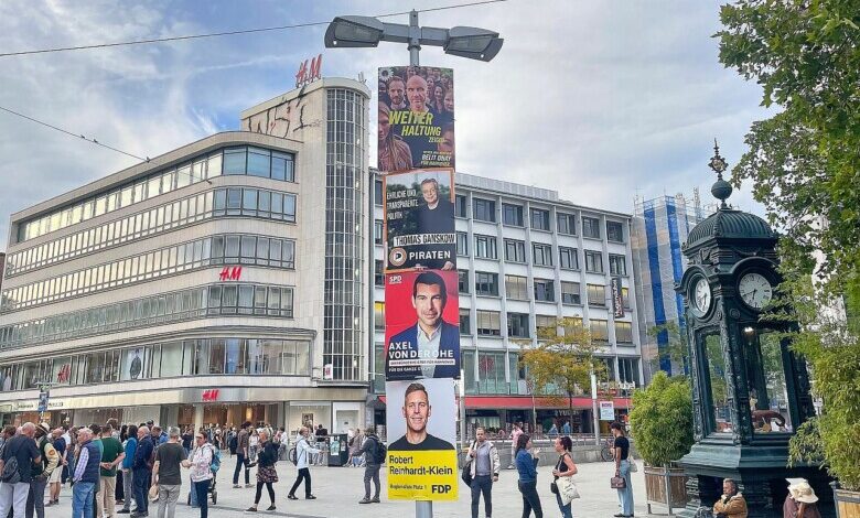 Wahlplakate für die Kommunalwahlen 2026 (Archiv)