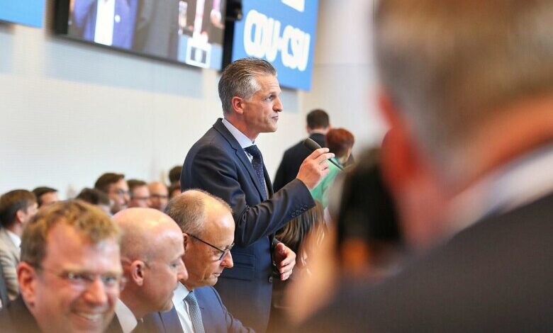 Unions-Fraktionssitzung am 22.09.2026