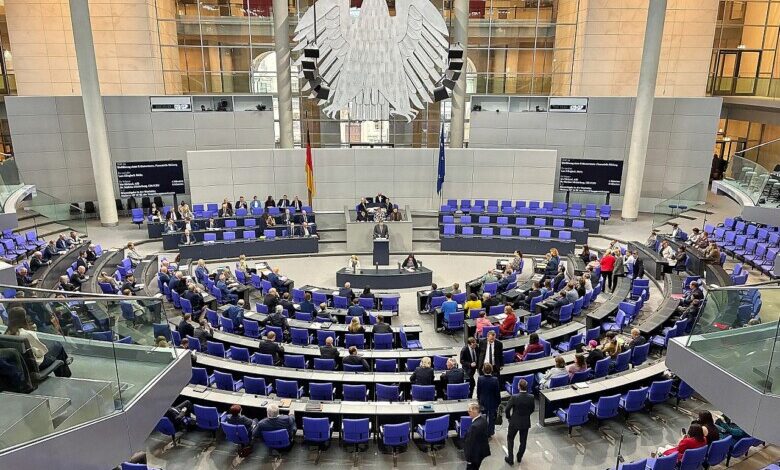 Bundestagssitzung am 25.09.2026