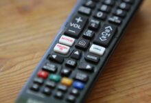TV-Fernbedienung mit Streaming-Anbietern (Archiv)