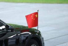 Chinesische Fahne (Archiv)