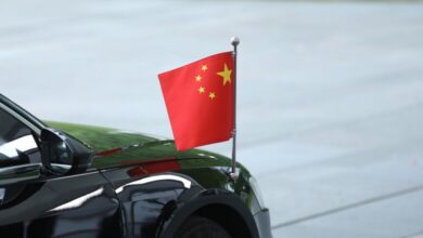 Chinesische Fahne (Archiv)