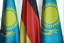 Flagge von Kasachstan (Archiv)