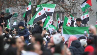 Syrer in Deutschland feiern den Sturz von Assad in Syrien (Archiv)
