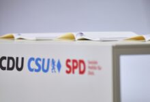 Unterzeichnung Koalitionsvertrag zwischen CDU, CSU und SPD (Archiv)