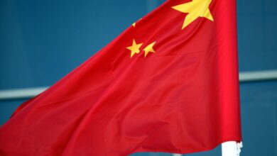 Fahne von China (Archiv)