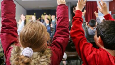 Kinder in einer Schule (Archiv)