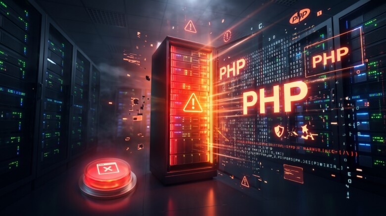 BSI warnt vor PHP Sicherheitslücke mit dringlicher Handlungsempfehlung.