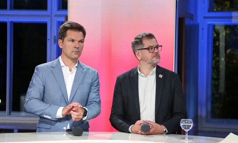 Steffen Krach und Werner Graf (Archiv)