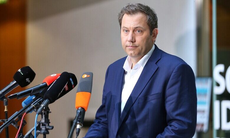 Lars Klingbeil am 12.10.2026