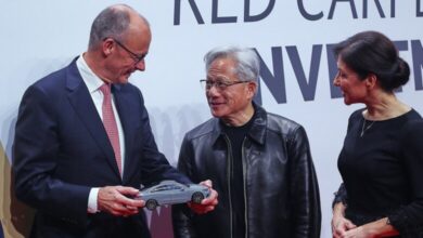Friedrich Merz, Jen-Hsun Huang, Katherina Reiche