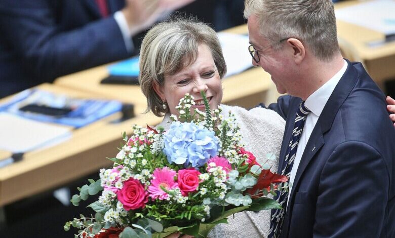 Cornelia Seibeld und Stefan Evers am 29.10.2026
