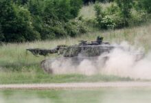 Bundeswehr-Panzer "Leopard 2" (Archiv)