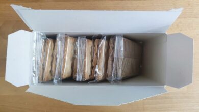 In Plastik verpacktes Knäckebrot (Archiv)