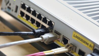 Netzwerk-Patchpanel (Archiv)