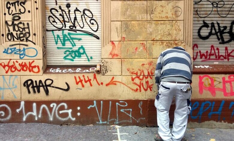 Graffiti-Entfernung (Archiv)